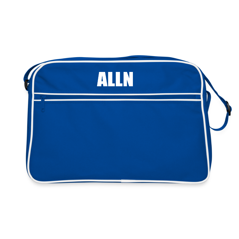 Sac Retro - ALLN - bleu/blanc