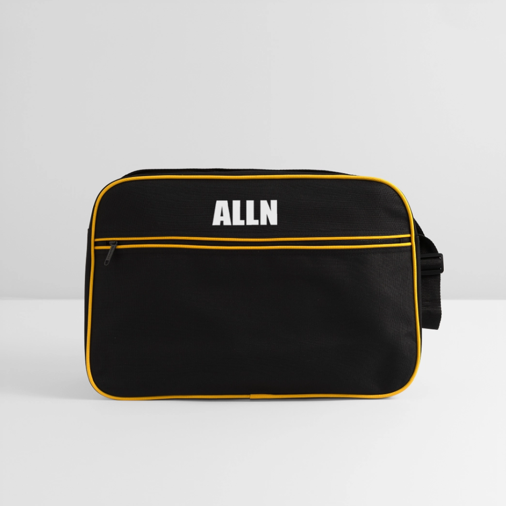 Sac Retro - ALLN - noir/or