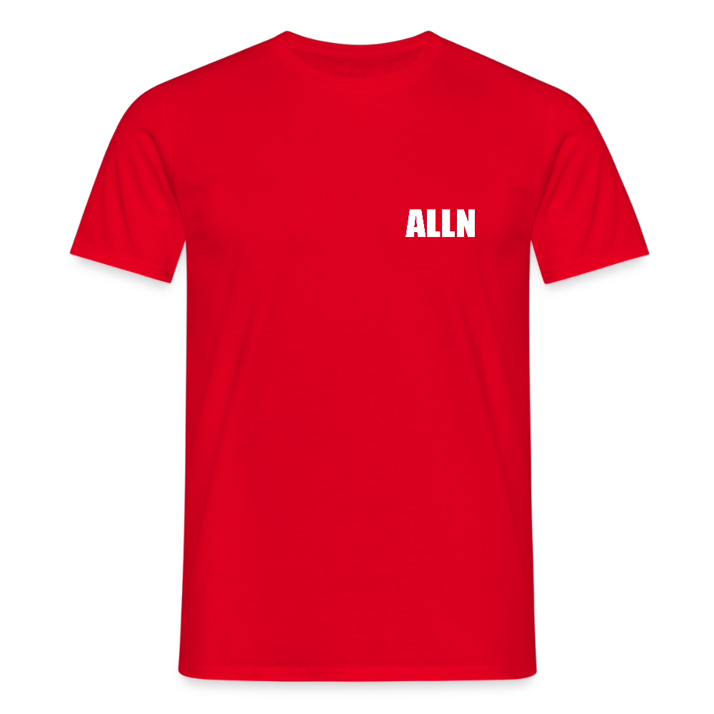 T-shirt Homme ALLNN Basic - Divers coloris 1er Prix - rouge