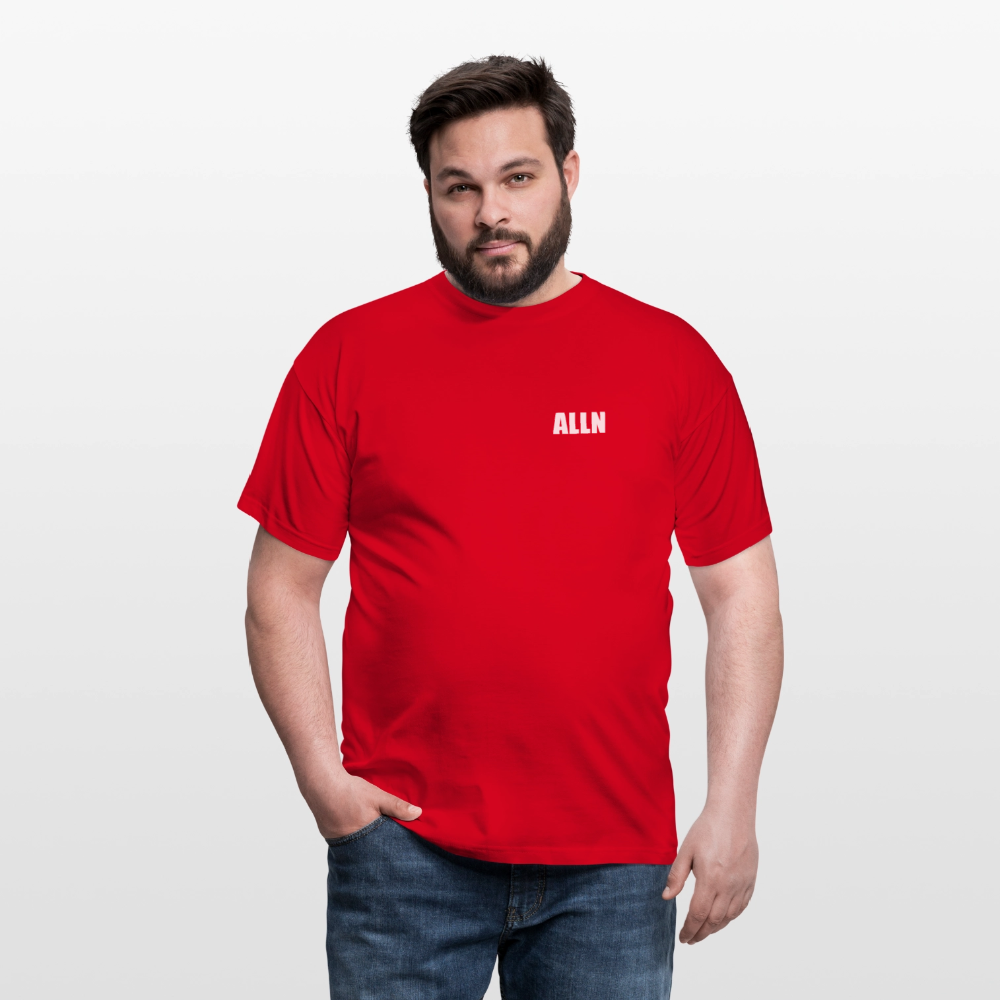 T-shirt Homme ALLNN Basic - Divers coloris 1er Prix - rouge