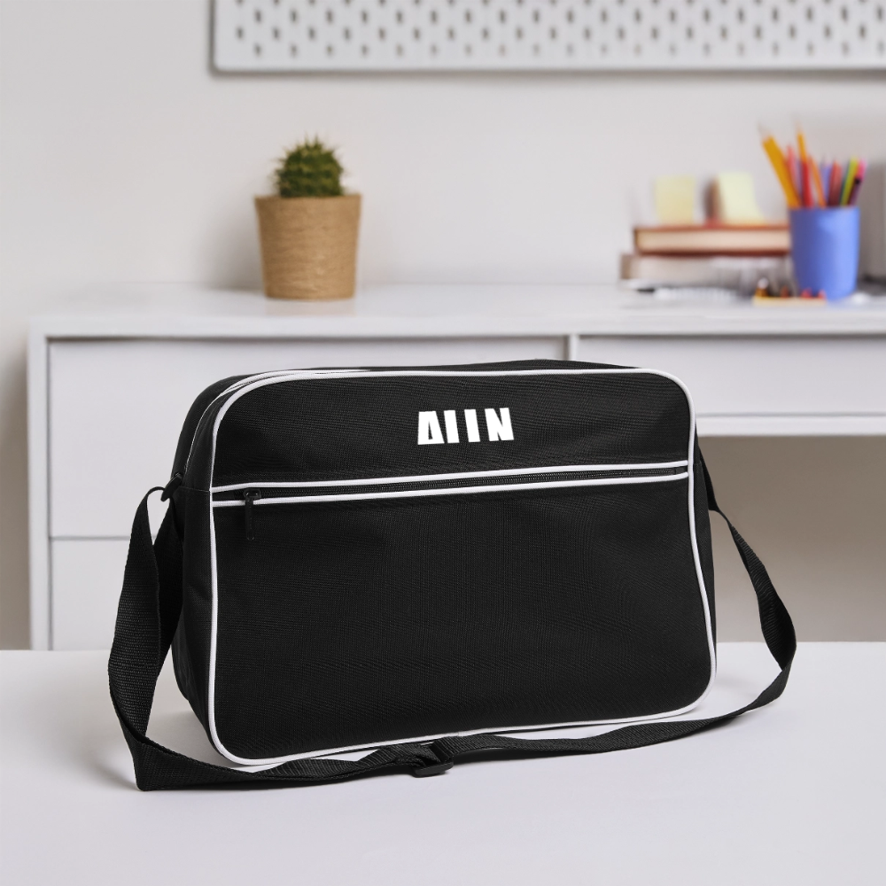 Sac Retro - ALLN - noir/blanc