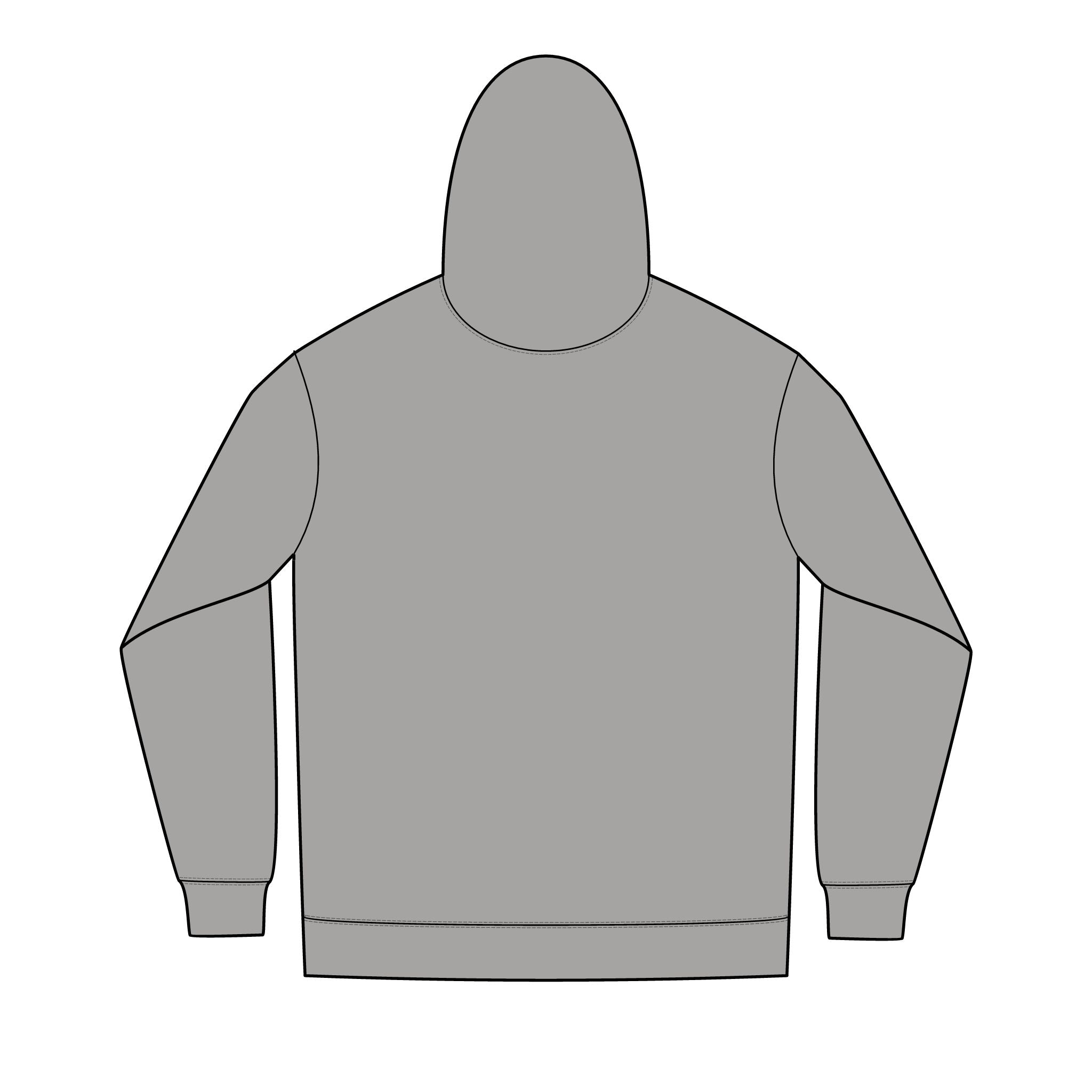 Hoodie zip ALLN (coton recyclé) - Divers coloris