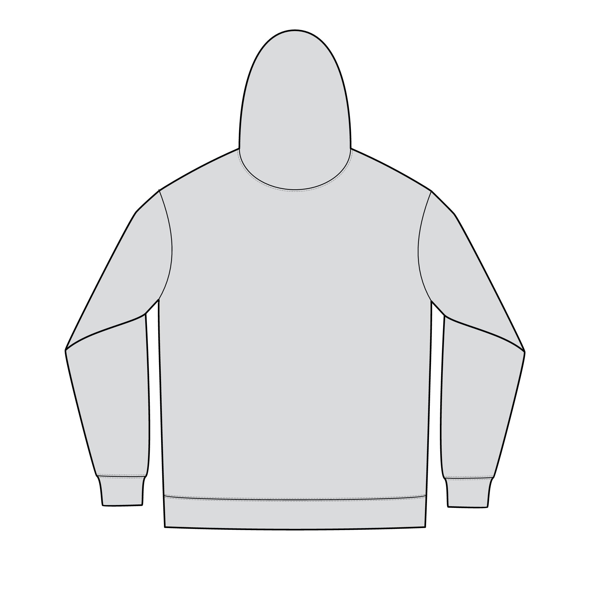 Hoodie zip ALLN (coton recyclé) - Divers coloris