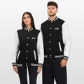 Veste Teddy ALLN - noir/blanc